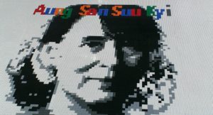 Aung San Suu Kyi, Ai Weiwei, @Large, Alcatraz, Lego