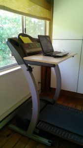 walking desk, treadmill desk